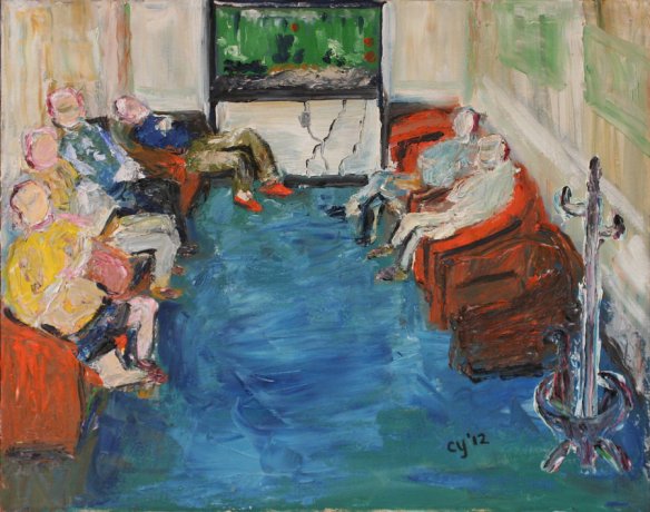 Doctor's Waiting Room, by CarolynYM at DeviantArt.