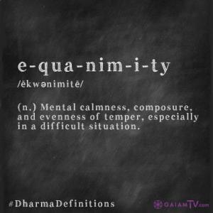 equanimity
