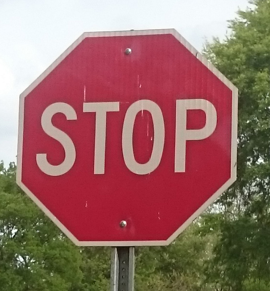 stop sign