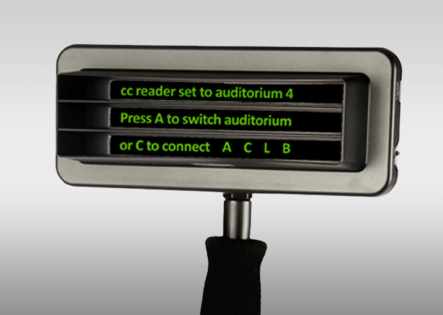 captions for theater